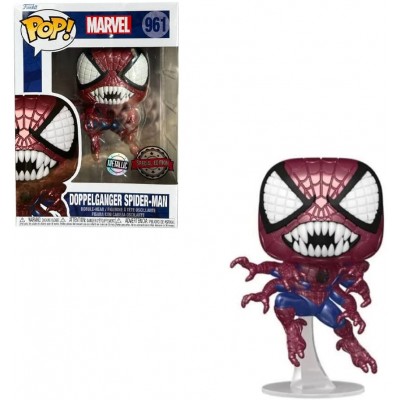 Фигура Funko POP! Marvel: Spider-Man - Doppelganger Spider-Man (Metallic) (Special Edition)